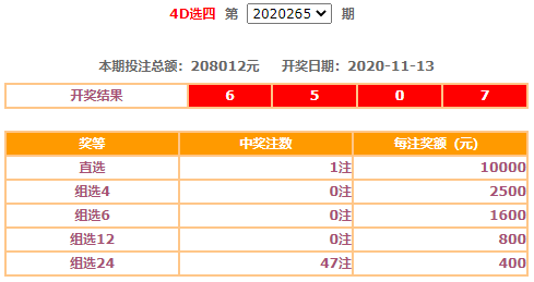 最新3D开奖号码结果公布