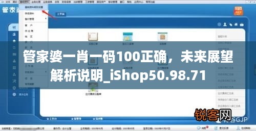 管家婆一肖一码100正确，未来展望解析说明_iShop50.98.71