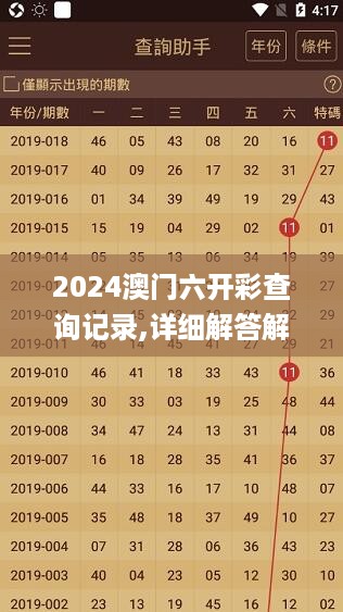 2024澳门六开彩查询记录,详细解答解释定义_标准版56.288