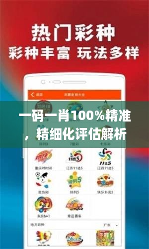 一码一肖100%精准，精细化评估解析_iPad76.83.10