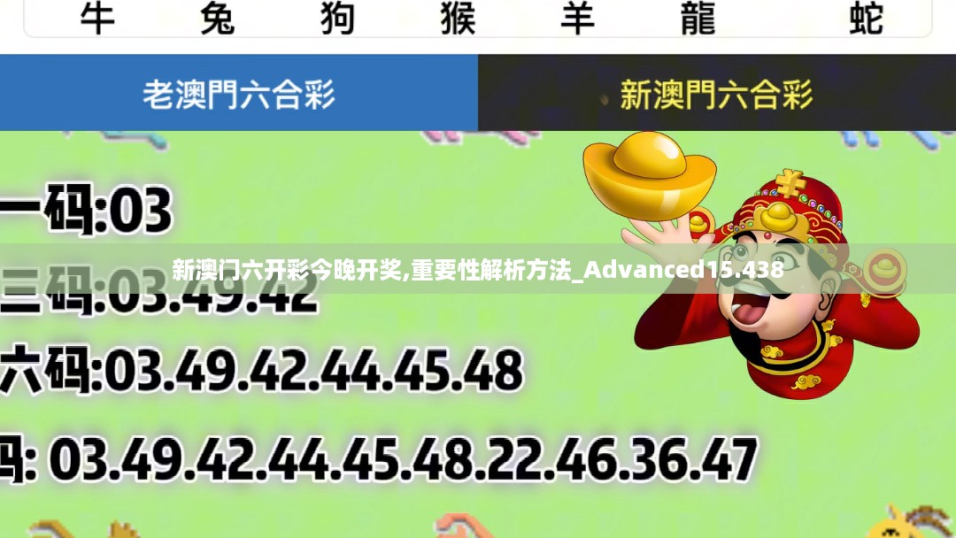 新澳门六开彩今晚开奖,重要性解析方法_Advanced15.438