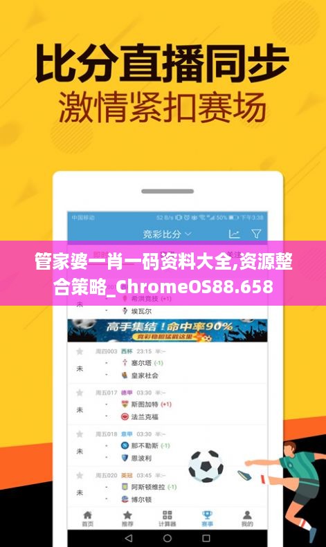 管家婆一肖一码资料大全,资源整合策略_ChromeOS88.658