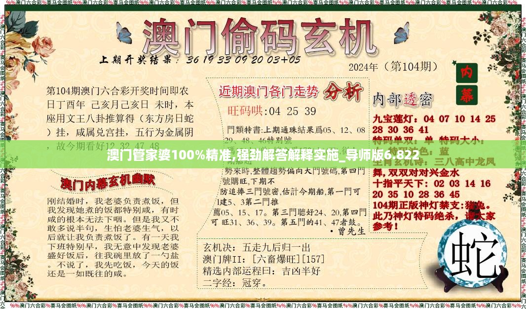 澳门管家婆100%精准,强劲解答解释实施_导师版6.822