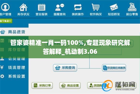 管家婆精准一肖一码100%,专题现象研究解答解释_机动制3.06