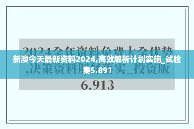 新澳今天最新资料2024,高效解析计划实施_试验集5.891