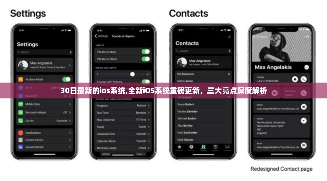 iOS系统全新更新解析，三大亮点深度解读