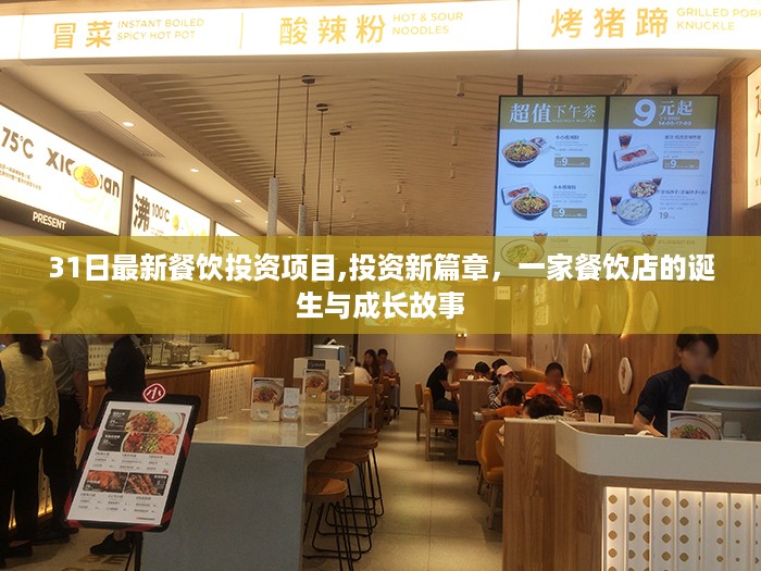 最新餐饮投资项目揭秘，一家餐饮店的诞生、成长故事与未来投资篇章