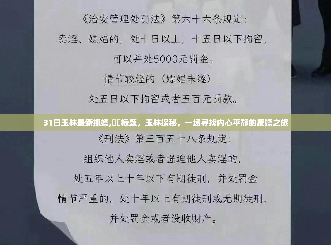 玉林探秘，寻找内心平静的反嫖行动纪实