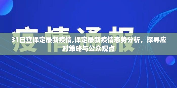 保定最新疫情动态解析，态势分析、应对策略与公众观点探讨