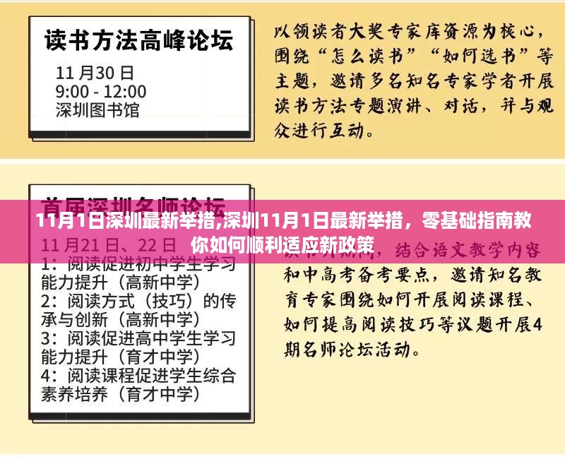 深圳新政策零基础指南，11月1日最新举措解析与适应指南