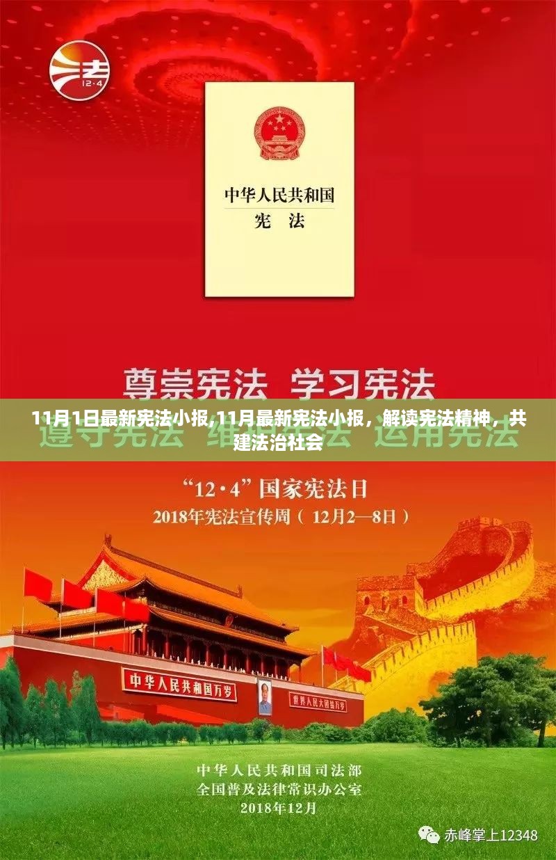 解读宪法精神，共建法治社会——最新宪法小报发布于十一月一日