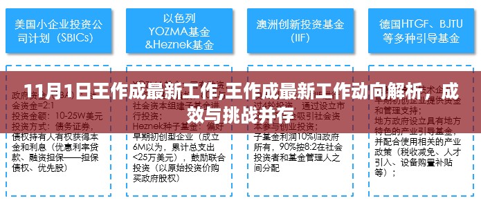 王作成最新工作动向解析，成效与挑战并存，工作动向详解及影响展望