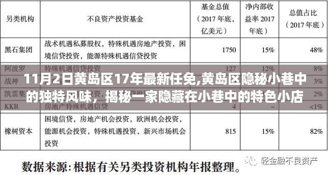 黄岛区最新任免与隐秘小巷的特色美食揭秘，一家独特风味的小店