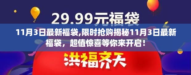 揭秘11月3日限时福袋，超值惊喜等你抢购！