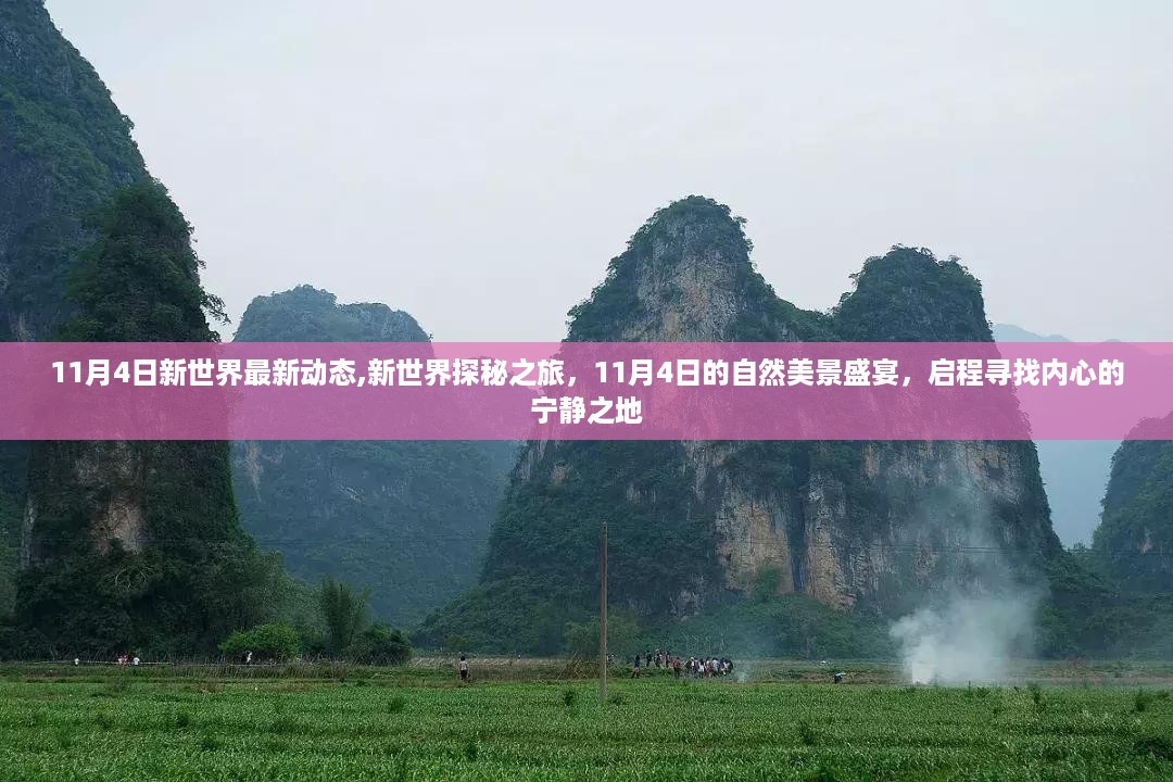 新世界探秘之旅，启程寻找内心的宁静之地，揭秘自然美景盛宴的最新动态（11月4日）