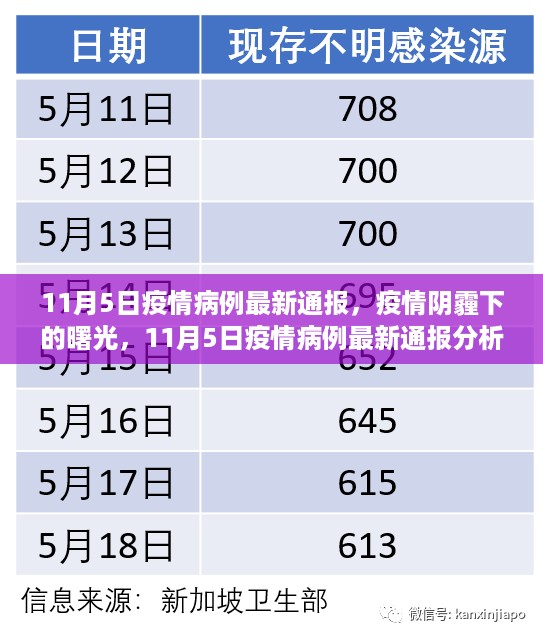 疫情阴霾下的曙光，11月5日疫情病例最新通报及分析