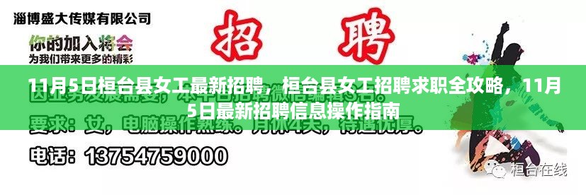 11月5日桓台县女工招聘全攻略及最新招聘信息操作指南