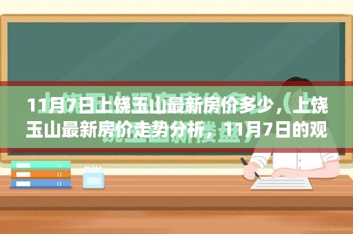 上饶玉山最新房价走势揭秘，11月7日的观察与思考