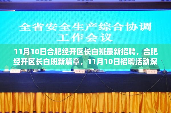 合肥经开区长白班招聘新篇章，11月10日活动深度解析与最新岗位发布