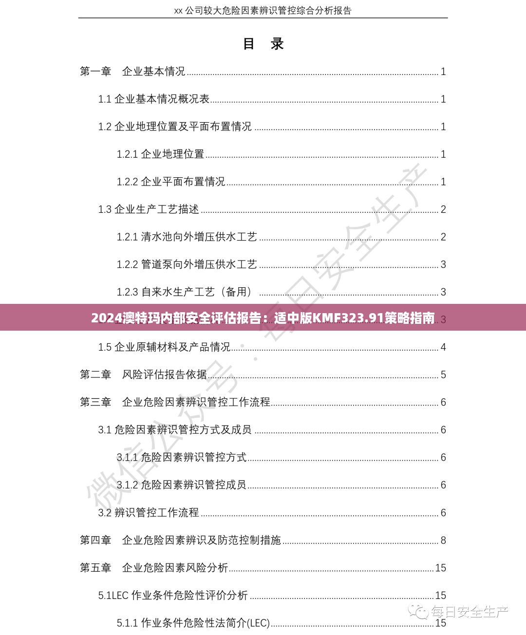 2024澳特玛内部安全评估报告：适中版KMF323.91策略指南