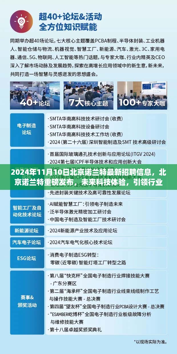 北京诺兰特未来科技招聘重磅发布，引领行业新篇章，体验未来科技之旅（2024年11月10日）