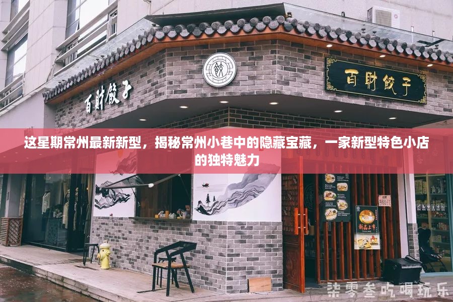 揭秘常州小巷隐藏宝藏，新型特色小店的独特魅力