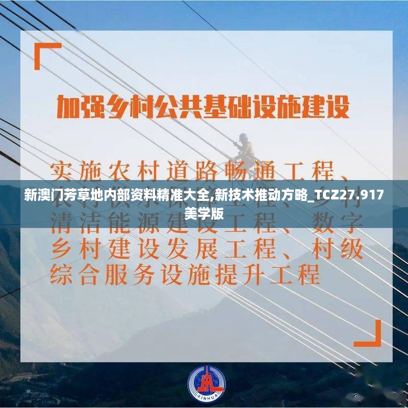 新澳门芳草地内部资料精准大全,新技术推动方略_TCZ27.917美学版