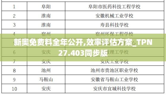 新奥免费料全年公开,效率评估方案_TPN27.403同步版