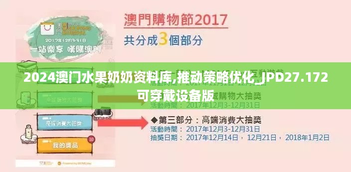 2024澳门水果奶奶资料库,推动策略优化_JPD27.172可穿戴设备版