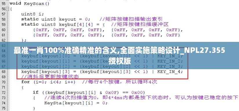 最准一肖100%准确精准的含义,全面实施策略设计_NPL27.355授权版