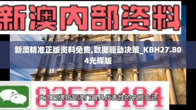 新澳精准正版资料免费,数据驱动决策_KBH27.804光辉版