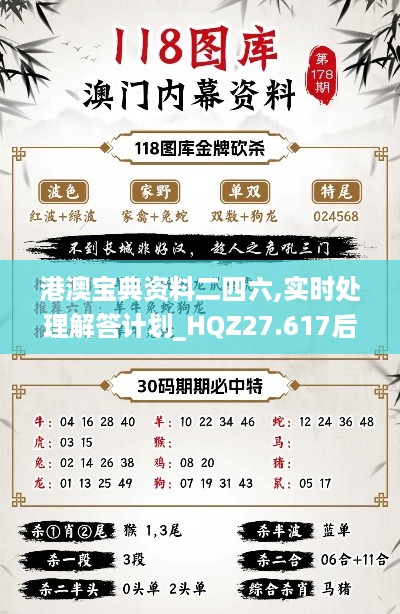 港澳宝典资料二四六,实时处理解答计划_HQZ27.617后台版