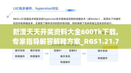 新澳天天开奖资料大全600Tk下载,专家指导解答解释方案_RGS1.21.70透明版