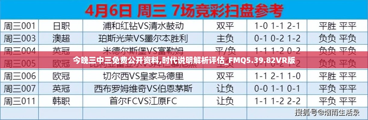 今晚三中三免费公开资料,时代说明解析评估_FMQ5.39.82VR版