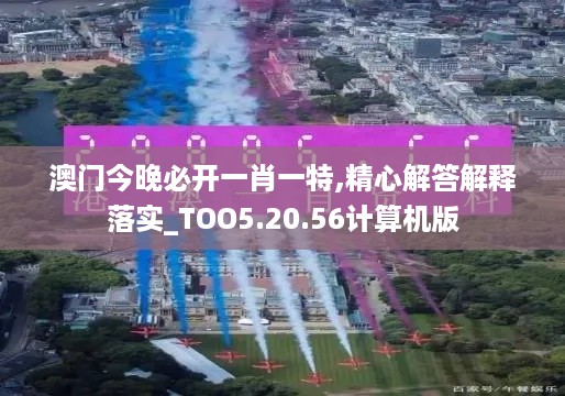 澳门今晚必开一肖一特,精心解答解释落实_TOO5.20.56计算机版