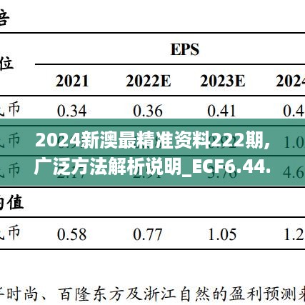 2024新澳最精准资料222期,广泛方法解析说明_ECF6.44.28DIY版