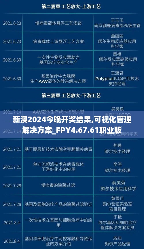 新澳2024今晚开奖结果,可视化管理解决方案_FPY4.67.61职业版