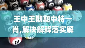 王中王期期中特一肖,解决解释落实解答_ZMI5.66.64知识版