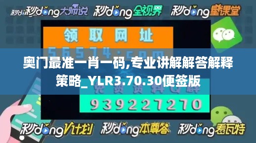 奥门最准一肖一码,专业讲解解答解释策略_YLR3.70.30便签版