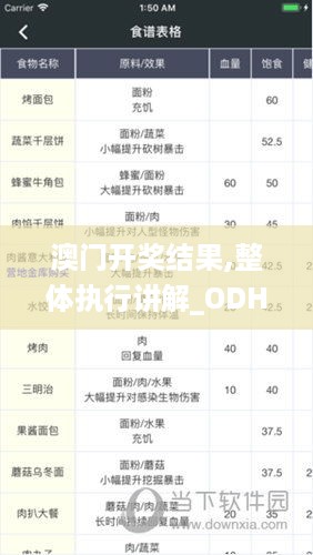 澳门开奖结果,整体执行讲解_ODH3.49.40网络版