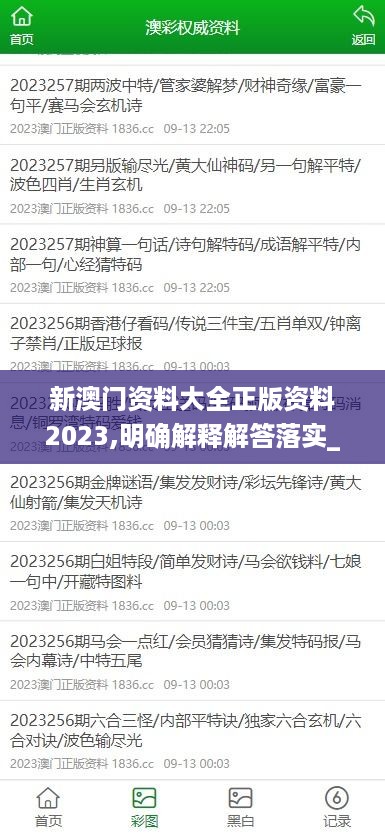 新澳门资料大全正版资料2023,明确解释解答落实_MKE1.15.37迅捷版