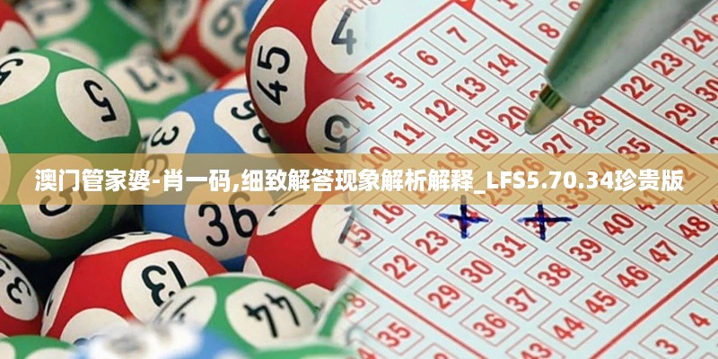 澳门管家婆-肖一码,细致解答现象解析解释_LFS5.70.34珍贵版