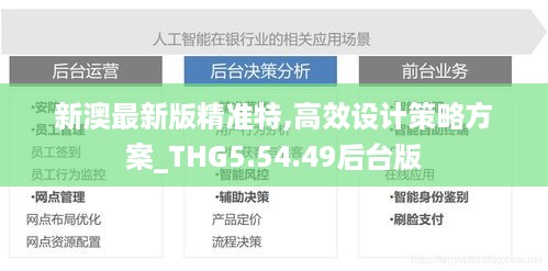 新澳最新版精准特,高效设计策略方案_THG5.54.49后台版