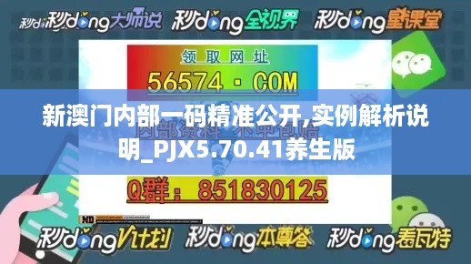 新澳门内部一码精准公开,实例解析说明_PJX5.70.41养生版