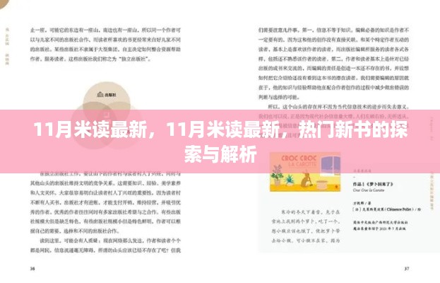 探索解析米读热门新书，最新十一月新书一览