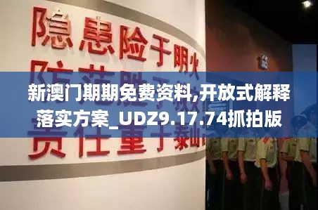 新澳门期期免费资料,开放式解释落实方案_UDZ9.17.74抓拍版