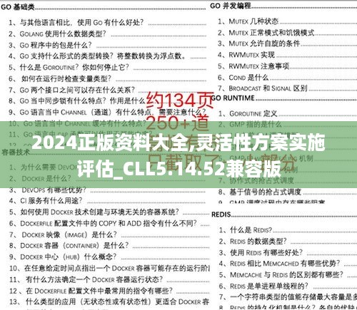 2024正版资料大全,灵活性方案实施评估_CLL5.14.52兼容版