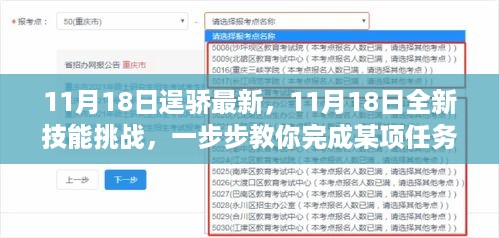 11月18日全新技能挑战详解，从入门到进阶的全方位指南