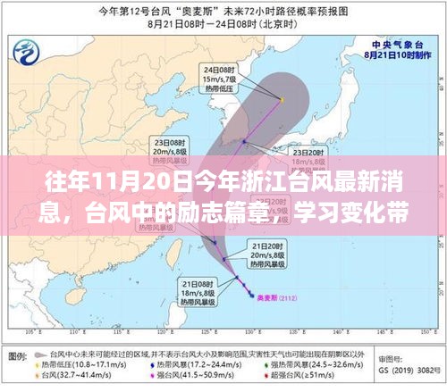 浙江台风中的励志篇章，台风最新消息与变化带来的自信与成就感学习历程