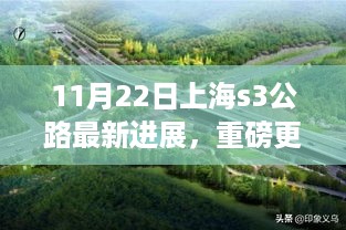 重磅揭秘，上海S3公路最新进展，11月22日震撼更新！